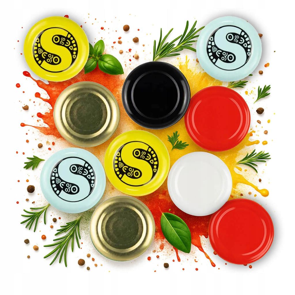 10x LID FI 33 cap for bottles, jars, cap for juices and syrups