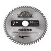 7" (180mm) 60 Teeth Carbide Circular Saw Blade Cutting Disc for Wood Plastic