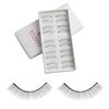 10 Pairs Natural Handmade Soft False Eyelashes Extension Tools Makeup Practice Training Lashes