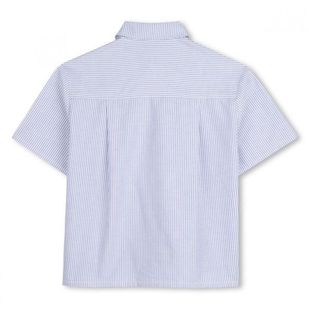 Kenzo Kids 3 12 Years Stripe Shirt Kenzo Garden  26ss Z265afi211 