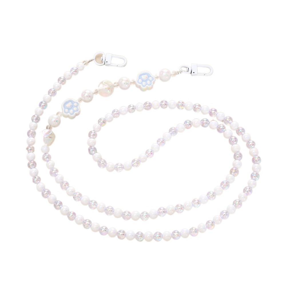 Сумка-цепочка через плечо ремешок для мобильного телефона Цветочные бусины шейные ремешки для телефона Чехол для телефона Подвесной