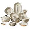 Japanese Ceramic Tableware Set: Rice Bowls, Plates, & Dishes for Restaurant Use