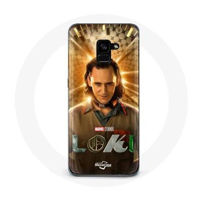 Coque Pour Samsung Galaxy A8 Plus Loki Affiche Série Saison 1