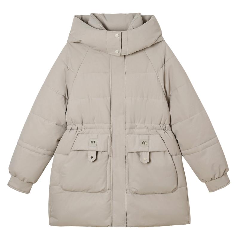 Модное зимнее пальто женское длинное парки с капюшоном свободное толстое теплое женские куртки