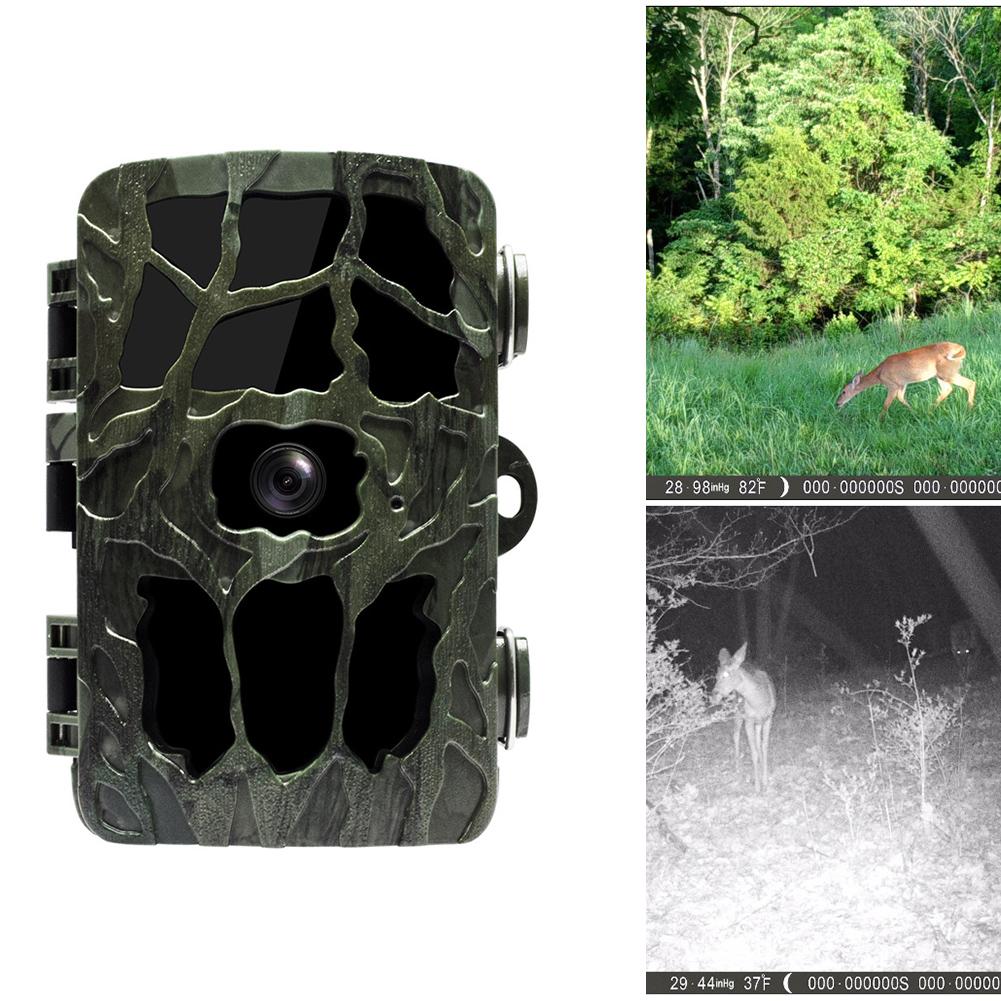 Уличная охотничья камера 4k 20MP с ночным видением Уличная камера IP66 Уличная камера для охоты с триггером для разведки дикой природы