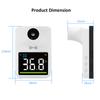 Wall Mounted Non-contact IR Thermometer with Multi-Language Voice Broadcast  Celsius /  Fahrenheit  Auto Measuring