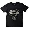 King Diamond Unisex T-Shirt: Logo (Black)