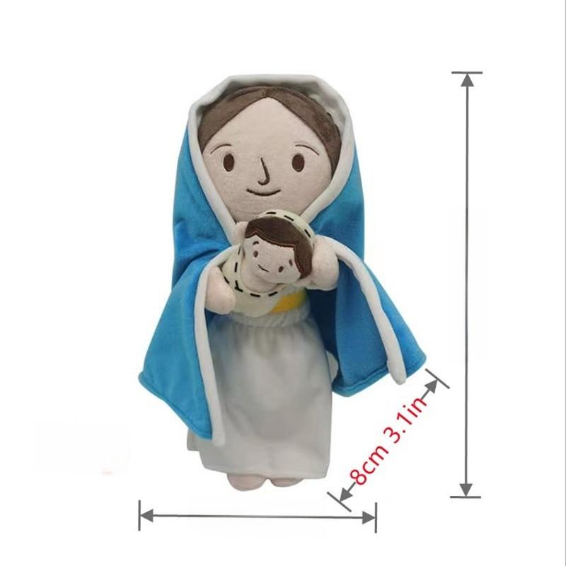 Мягкие игрушки Иисуса, наполненные ПП-хлопком, религиозный декор, детские праздничные подарки
