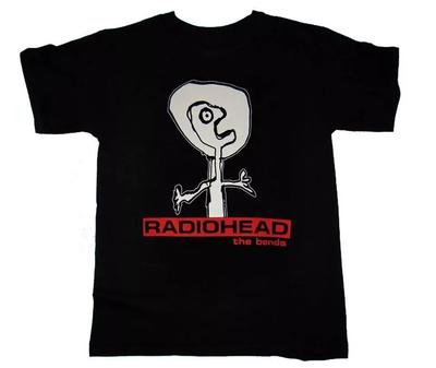 RADIOHEAD THE BENDS ВИНТАЖНАЯ ФУТБОЛКА Унисекс Футболка