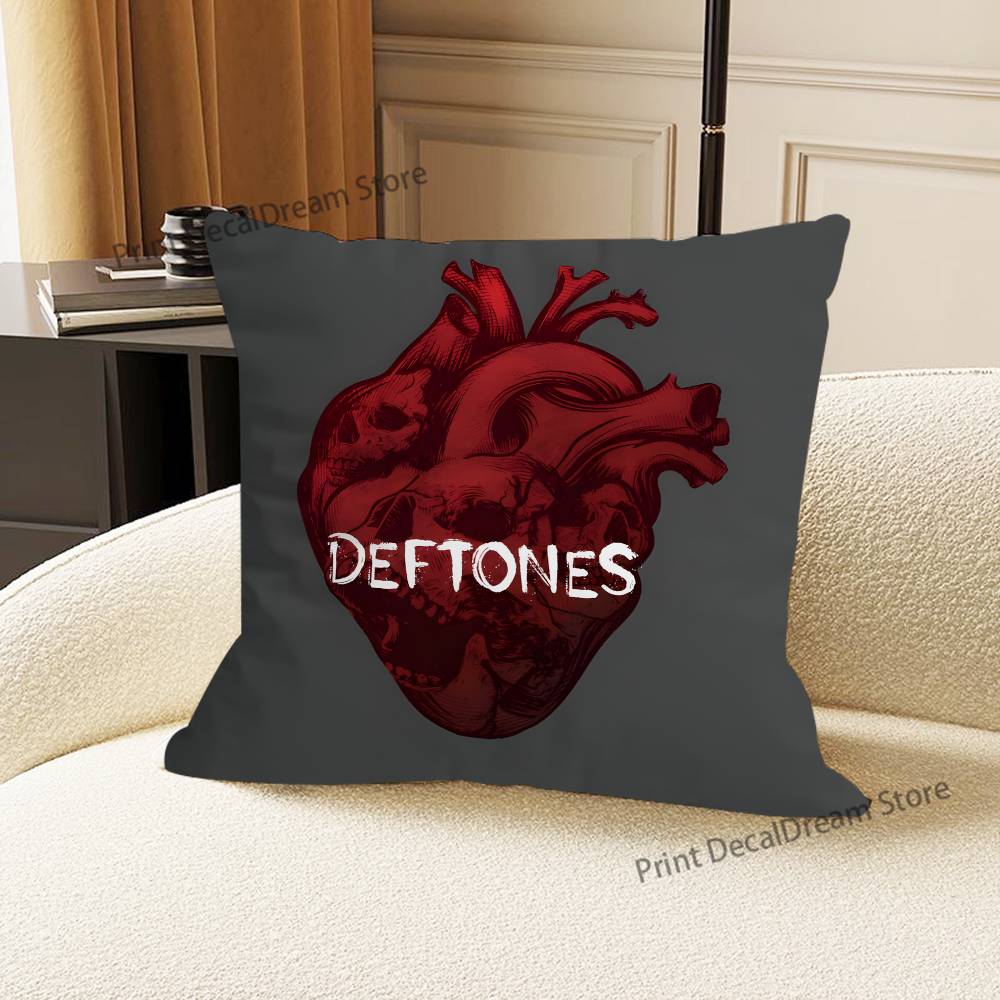 DDeftones Pillow Case For Sofa Decor Car Office Room Printing Cushion Cover Decorations and Protector