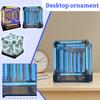 4D Mirror Lamp Desktop Decoration, Desktop Ornaments
