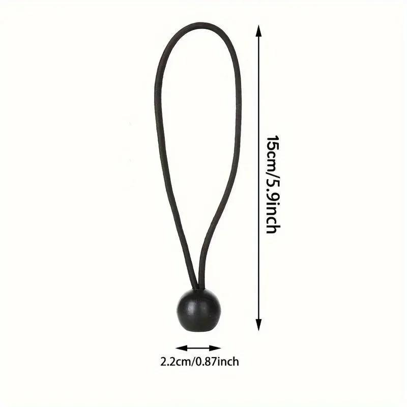 1/20 шт. Прочный веревочный жгут для банджи-джампинга - Усовершенствованный комплект крепления для навесов, палаток и грузов, Эластичная стяжка для автодома и укрытия