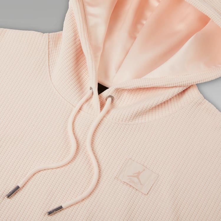 Jordan Свитшот пуловер из флиса с длинным рукавом женский топ бледно-розовый HF9445838