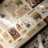 Cute Girl Tea Time Journal Scrapbook Diy Project PETwashi Pet Tape Roll Maste Die Cut