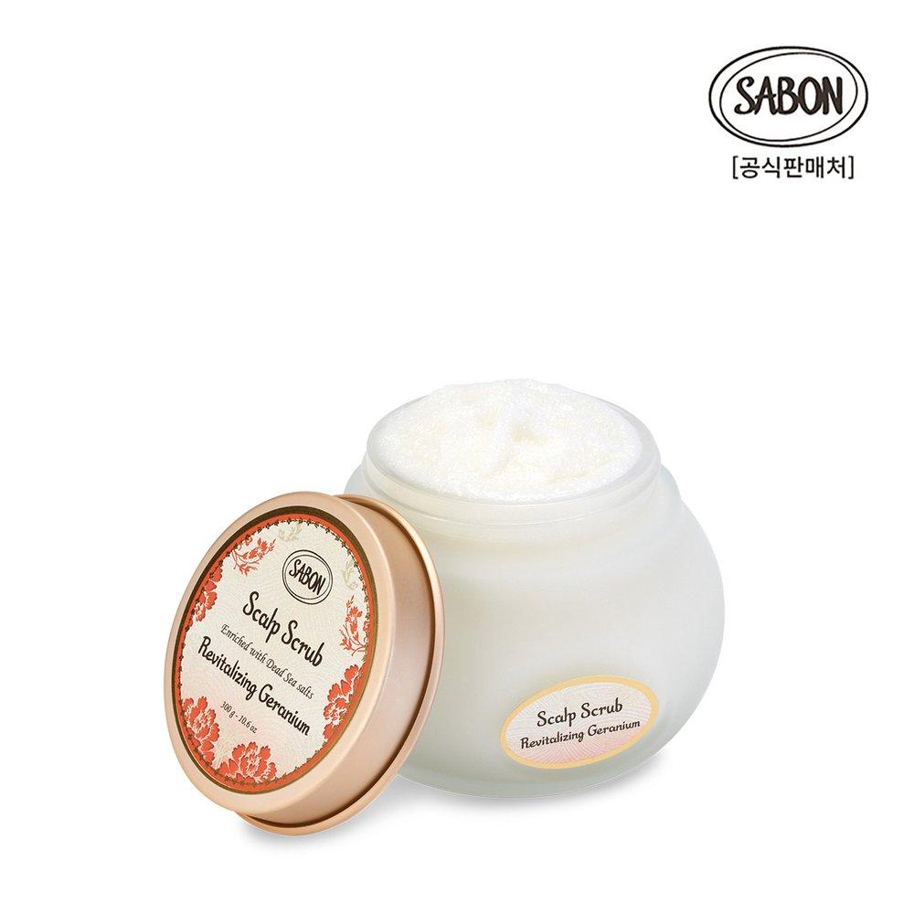 Sabon Скраб для кожи головы Восстанавливающий Герань 300г