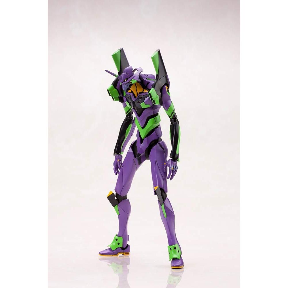 Shin Evangelion Movie Version Evangelion Unit 01 с Копьем Кассия Высота приблизительно. Пластиковая модель 190 мм, масштаб 1400. Цвет литья KP618X.