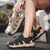 Fashion Men's Breathable Shoes Fashion Men's Casual Sandals Outdoor Non Slip Beach Sandals Men Walking Shoes All-match Luxury Sandals