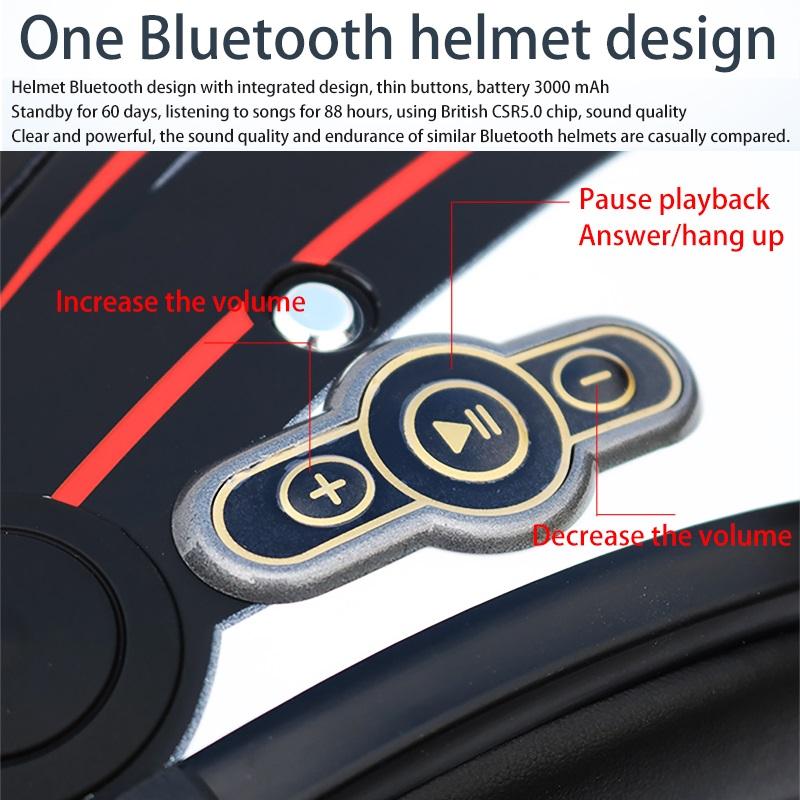 Защитная шапка для мотоцикла, противотуманный шлем с двойной линзой и Bluetooth, полушлем с BT