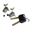 Left+Right Door Lock Cylinder With Keys Fits For Honda CR V Civic Element 72185S9A013