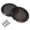 [Negues] Решетка динамика, крышка динамика, универсальная для автомобильных динамиков, набор из 2 штук, 8 крепежных винтов в комплекте, 2 дюйма, черная