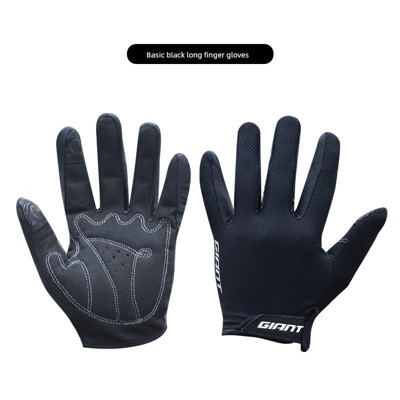 Giant Cycling Long-Finger Gloves Mountain Road Bike Men's and Women's Spring and Summer Full-Finger Touch Screen Gloves