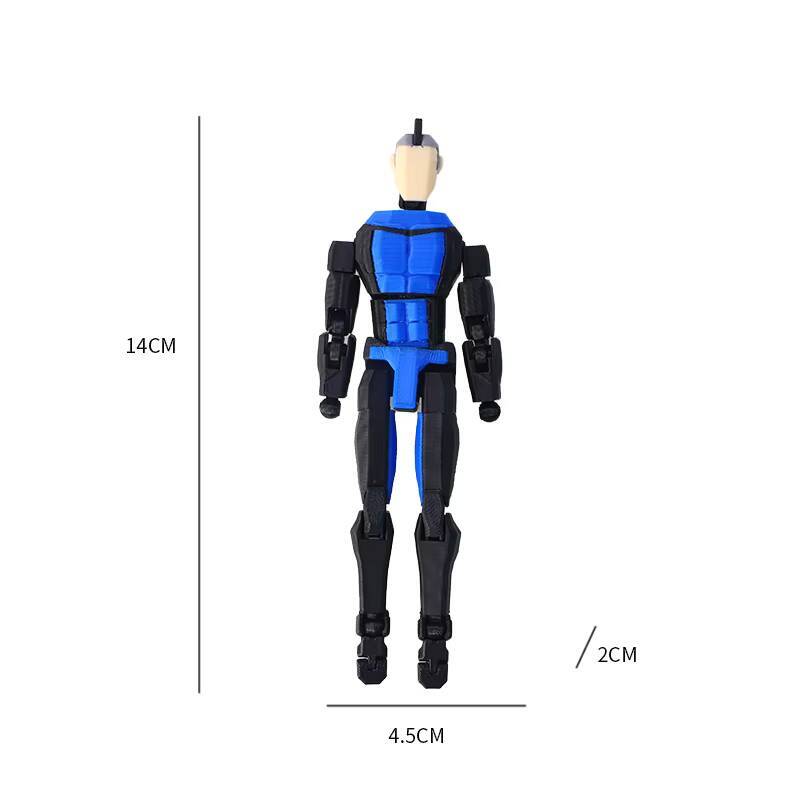 3D-печатная Синемасочная Непобедимая T13 Dummy13 Многосуставная Подвижная 3D-печатная Игрушка-трансформер Фигурка Действия Индивидуальная Игрушка