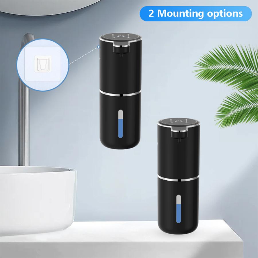 380 мл Бесконтактный IPX5 Водонепроницаемый Настенный Материал АБС Новый Электрический Автоматический Умный Сенсор Диспенсер для мыла для Ванной Кухни