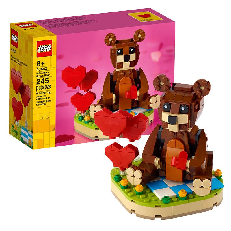 LEGO 40462 Валентинка Коричневый Медведь Конструктор