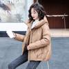 Women's Winter Jacket Winter Female Casual Loose Cotton Jacket Thick Warm Coats Women Pure Color Casual Short Padded Jacket