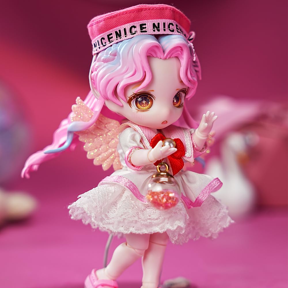 Кукла ICY Fortune Days 13 см, серия College, идеально подходит для создания кукол-девочек своими руками - куклы, подарки, украшения, упражнения, предметы коллекционирования, 8+