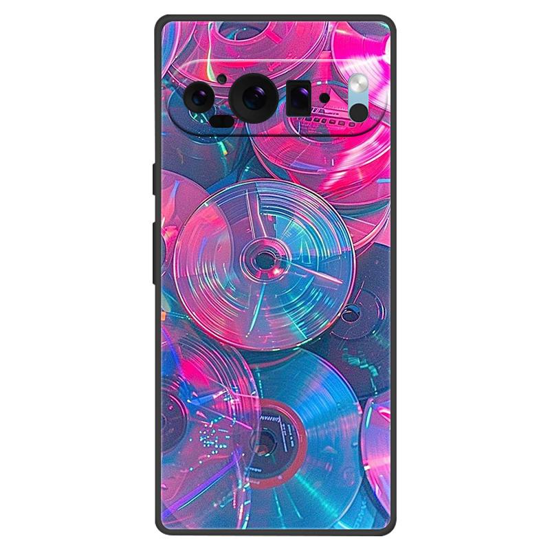 For Google Pixel 9 Pro XL Case Cool Painted Silicone TPU Soft Cover For Googe Pixel 9 9 Pro 8A Cases Black Protective Shells