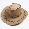 New Fashion Western Cowboy Hat Large Brimmed Hat for Men or Female