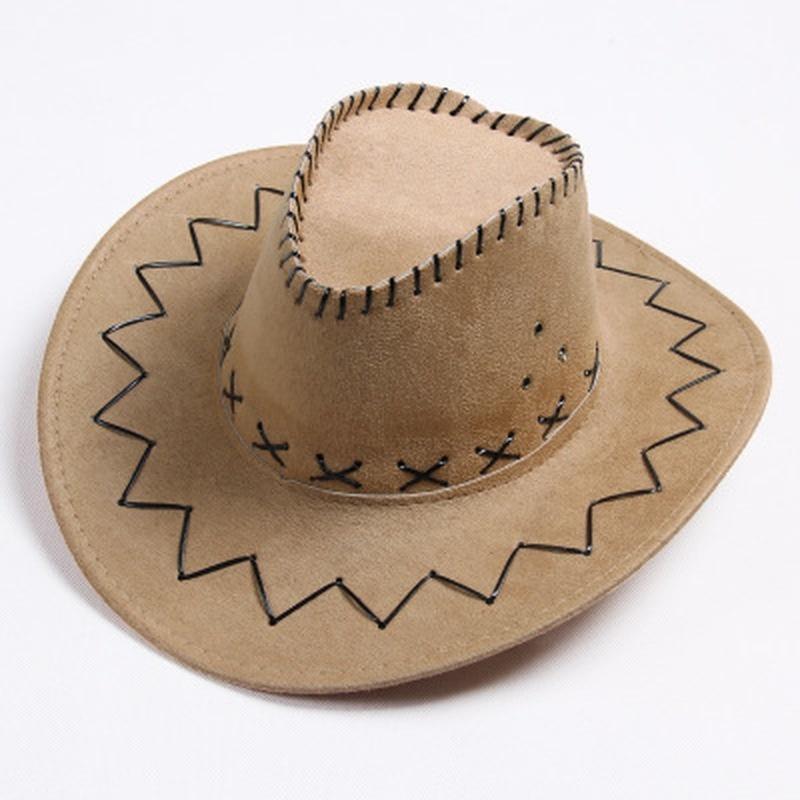 New Fashion Western Cowboy Hat Large Brimmed Hat for Men or Female