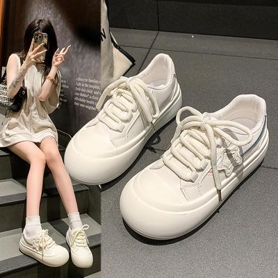 Платформенные белые женские весенние новые универсальные звезды спортивная и повседневная обувь для скейтборда прилив