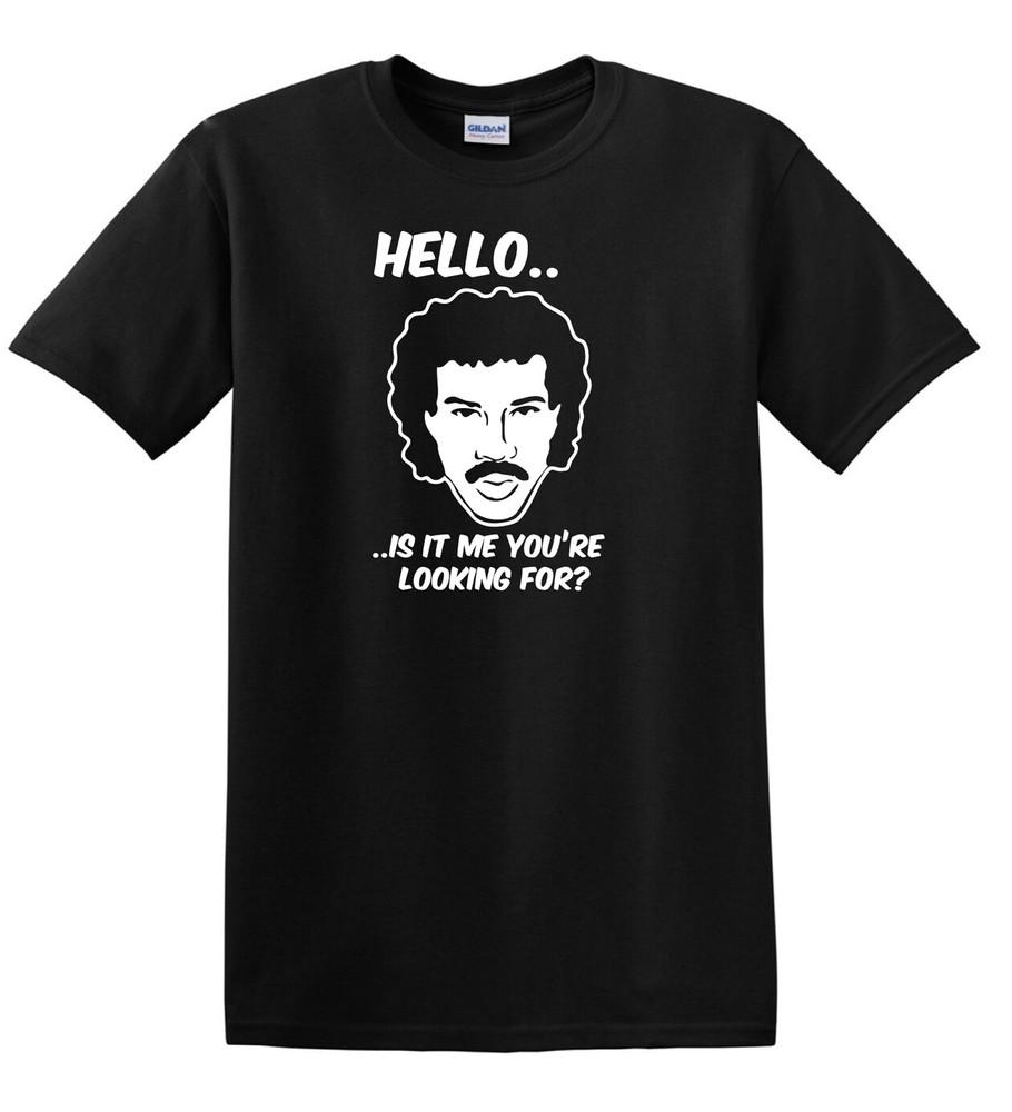 LIONEL RICHIE HELLO ..is it me you're looking for? t-shirt Unisex T-Shirt