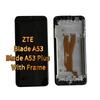 LCD Screen and Digitizer Full Assembly for ZTE Blade A53/A53 Plus With Frame ;Black; + Tools