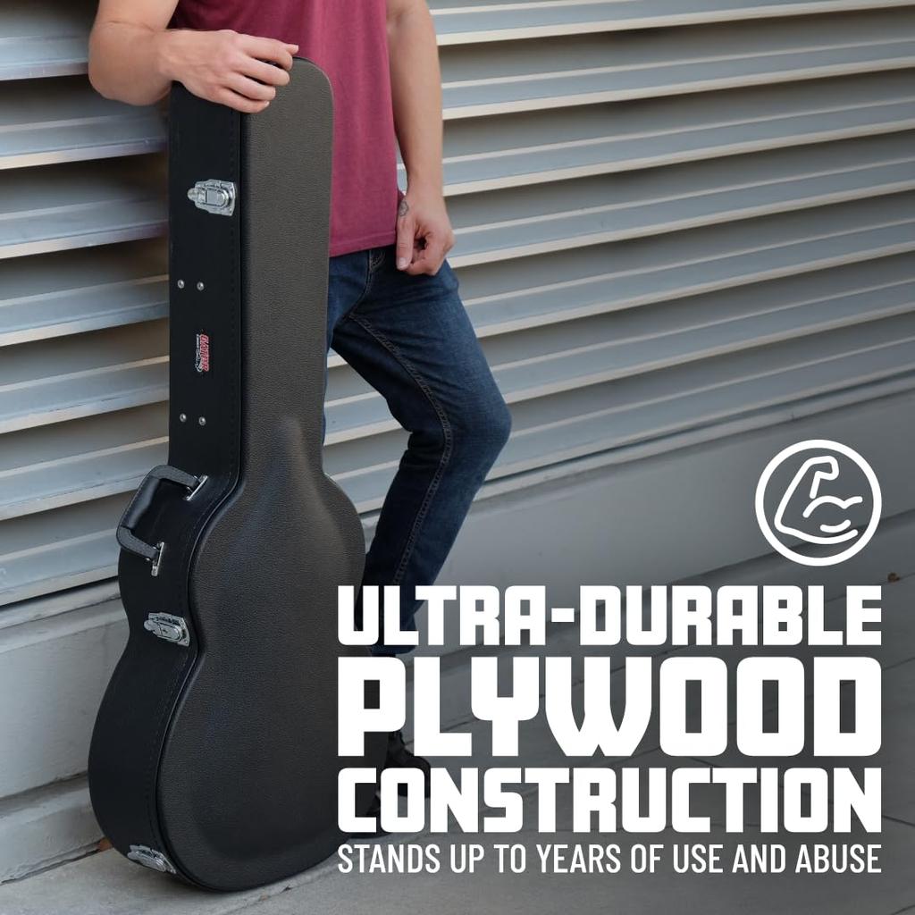 GATOR Hard Case for Ukulele GWE Series Plywood Tolex Laminated Size Black GWE-UKE-SOP (Soprano Compatible) []