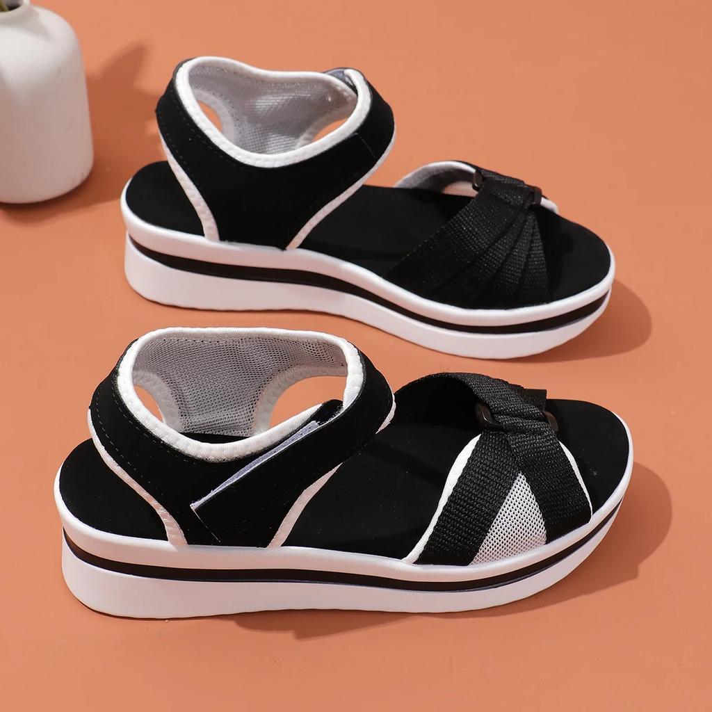 Women Wedge Sandals Women 2024 Summer Non Slip Platform Sandles Woman Outdoor Beach Lightweight Walking Sandalias Plus Size 43