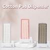 Органайзер для ватных дисков нажимного типа, пылезащитный, автоматический диспенсер для ватных дисков, косметическая коробка
