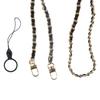 ПУ Кожа Металл Кожаная Цепочка Металл Кожаный Брелок Шнурок для Мобильного Телефона для Подвешивания Телефона