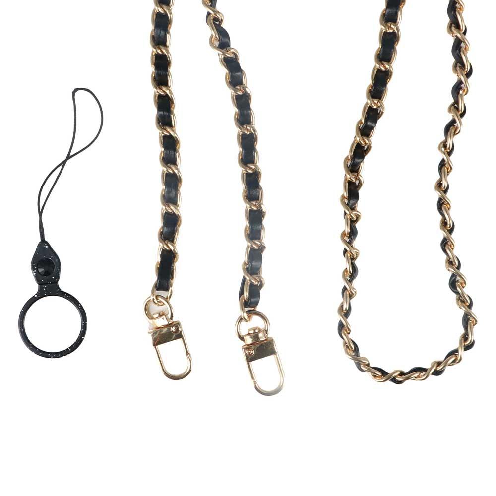ПУ Кожа Металл Кожаная Цепочка Металл Кожаный Брелок Шнурок для Мобильного Телефона для Подвешивания Телефона
