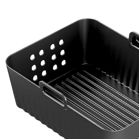 2 шт. силиконовых вкладышей для фритюрницы Ninja SL400UK, антипригарная силиконовая форма для выпечки, не содержащая бисфенол А, маслостойкая, аксессуар для фритюрницы