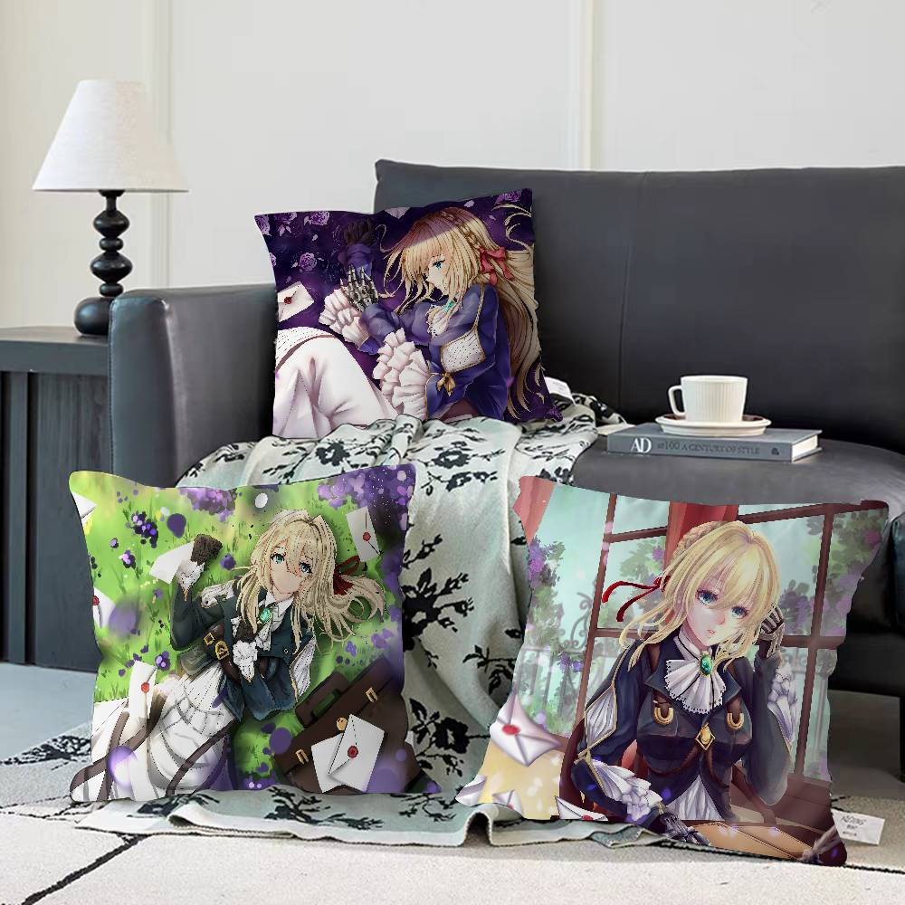 Новая наволочка V-Violet E-Evergardens, съемная, моющаяся, чехол для подушки – Мягкий лен для всех сезонов