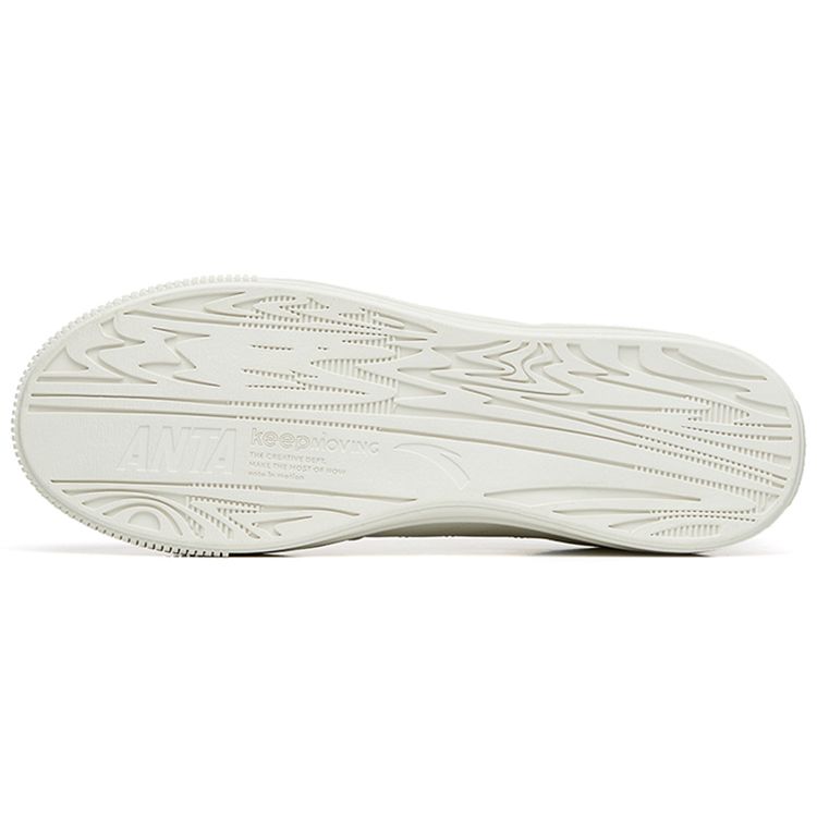 Anta Кроссовки Lifestyle Series с нескользящей износостойкой подошвой для скейтбординга, мужские, белые, черные 112238063-1