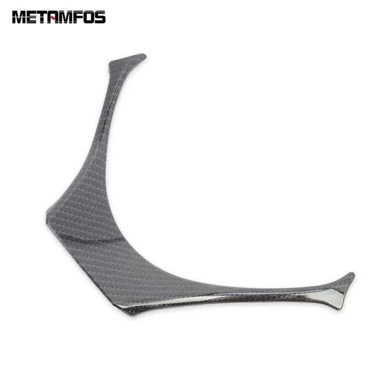 Steering Wheel Cover Molding Trim For Toyota CHR C-HR 2016- Carbon Fiber Frame Sticker Interior Accessories Car Styling