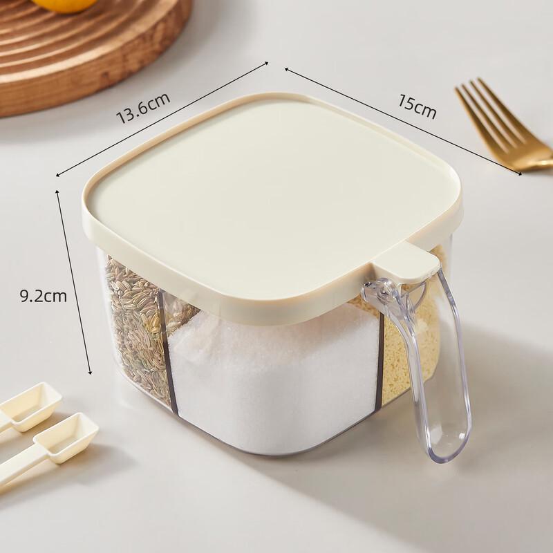 Longshida Multi-Grid Kitchen Seasoning Box