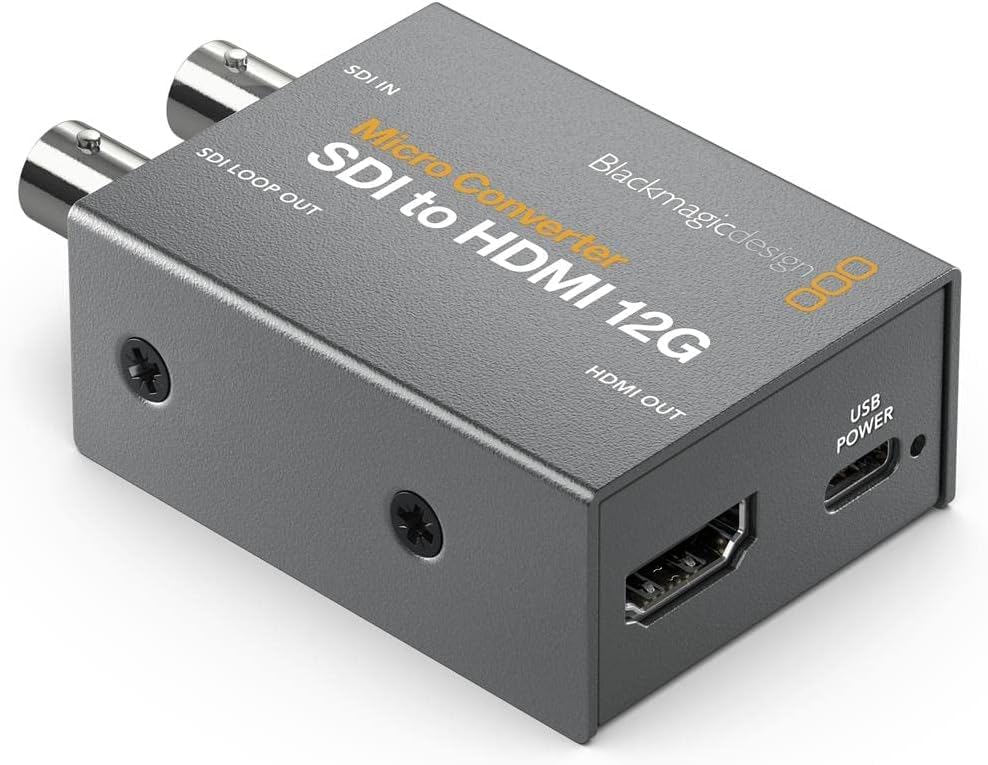 Blackmagic Micro Converter BiDirect 12G блок питания CONVBDC/SDI/HDMI12G/P SDI/HDMI (Включено питание) [Элемент]