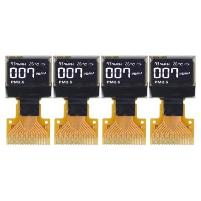 4 шт. 0,42 дюйма Модуль дисплея на органических светодиодах 70 X 40 SSD1315 SPI IIC Интерфейс 16 контактов
