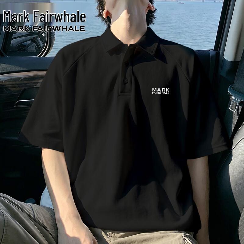 Mark Fairwhale Men's 2026 Summer Double Yarn Polo T-Shirt