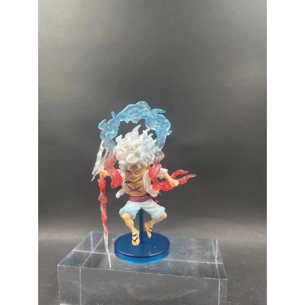 One Piece Gear 5 Солнечный Бог Ника Луффи Аниме Фигурки ПВХ Модель Игрушки 10см